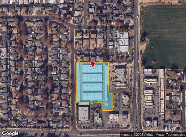  2101 Sylvan Ave, Modesto, CA Parcel Map