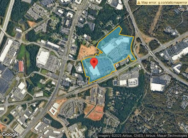  8101 University City Blvd, Charlotte, NC Parcel Map