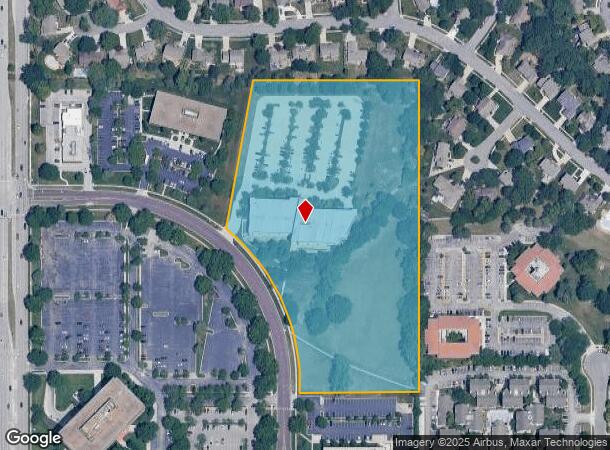 11011 Cody St, Overland Park, KS Parcel Map