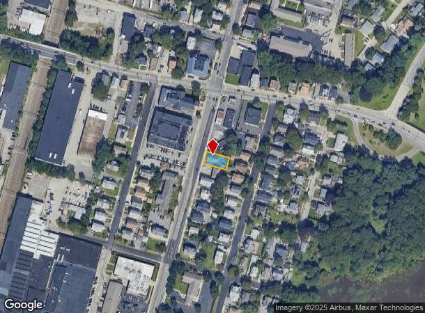 1300 Elmwood Ave, Cranston, RI Parcel Map