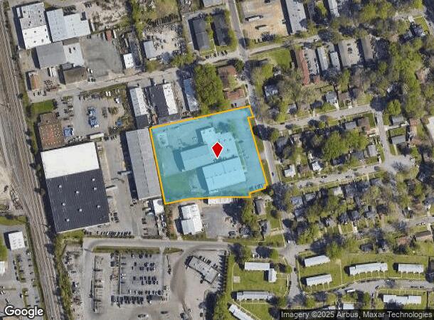  981 Scott St, Norfolk, VA Parcel Map