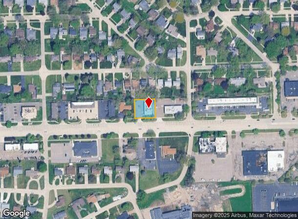  18470 W 10 Mile Rd, Southfield, MI Parcel Map
