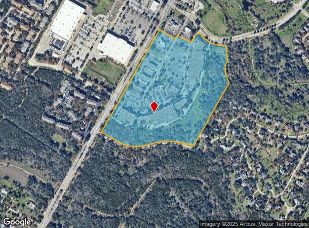  5601 Brodie Ln, Sunset Valley, TX Parcel Map