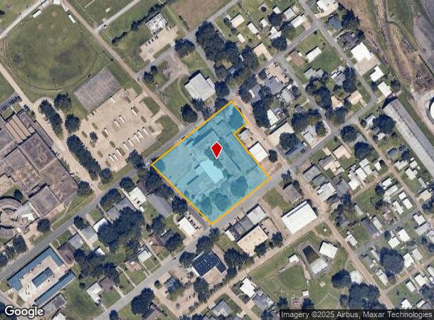  1501 Hospital Ave, Franklin, LA Parcel Map