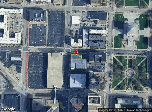  365 N Illinois St, Indianapolis, IN Parcel Map