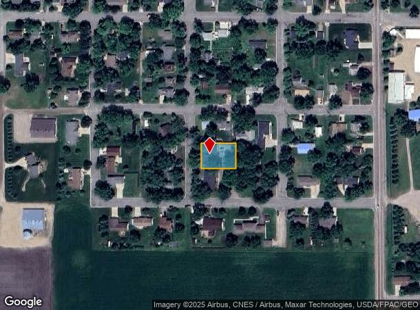  725 S 9Th St, Bird Island, MN Parcel Map