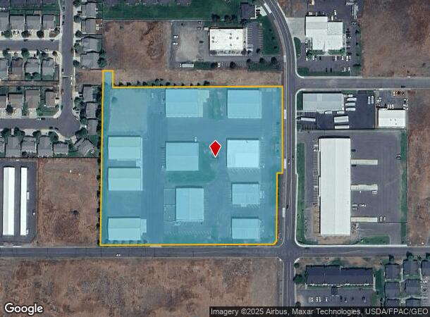  1100 S Garfield Rd, Airway Heights, WA Parcel Map