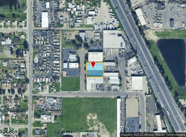  1330 N Hulbert Ave, Fresno, CA Parcel Map