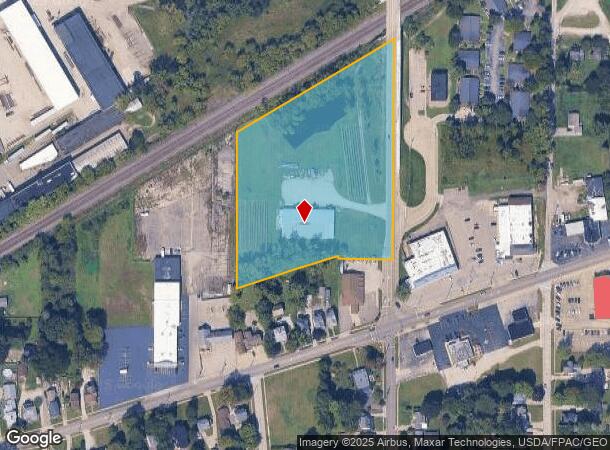 100 Austin Rd, Geneva, OH Parcel Map