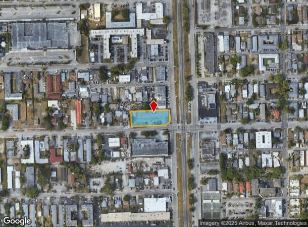  500 N Dixie Hwy, Hollywood, FL Parcel Map