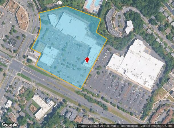 6108 Arlington Blvd, Falls Church, VA Parcel Map