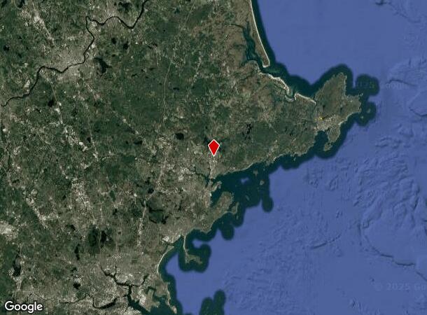 7 Reservoir Rd, Beverly, MA Parcel Map