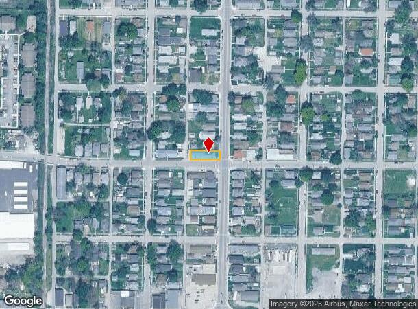 1327 S 18Th St, New Castle, IN Parcel Map