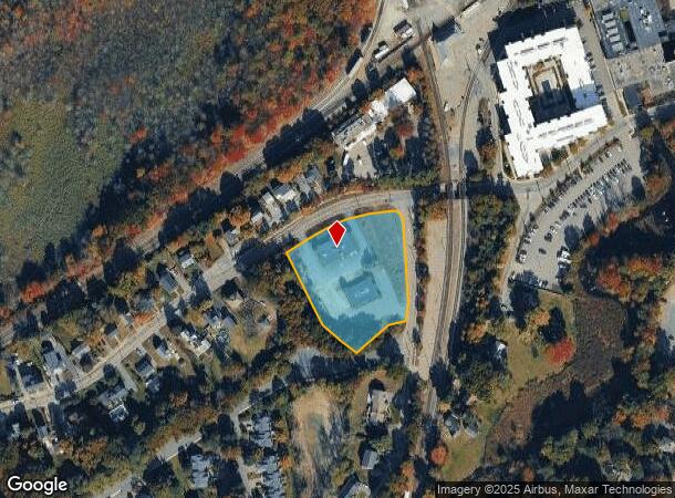 25 Spring St, Walpole, MA Parcel Map