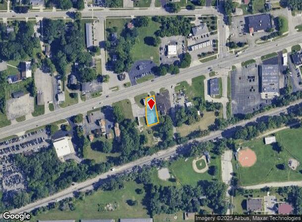  1332 E Michigan Ave, Ypsilanti, MI Parcel Map