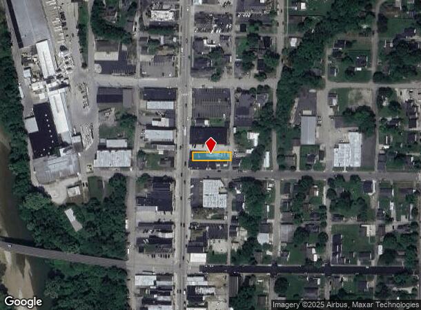  709 Main St, Brookville, IN Parcel Map