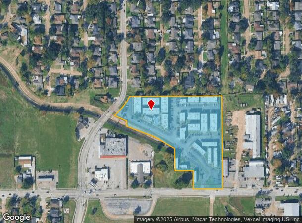  2001 Burke Rd, Pasadena, TX Parcel Map