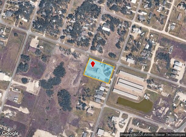  1803 S Doughty St, Rockport, TX Parcel Map