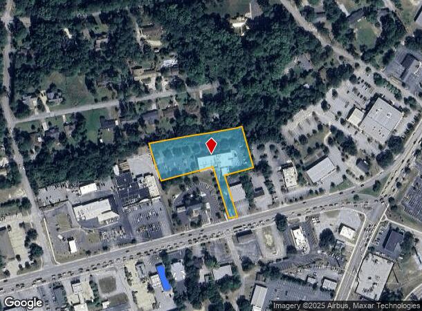  601 Columbia Ave, Lexington, SC Parcel Map