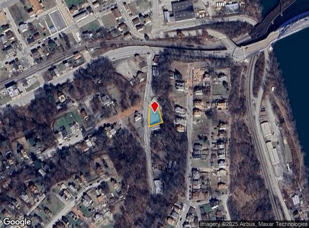 601 Rebecca St, Mckeesport, PA Parcel Map