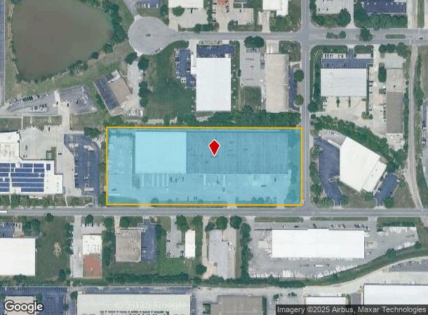  15560 W 110Th St, Lenexa, KS Parcel Map