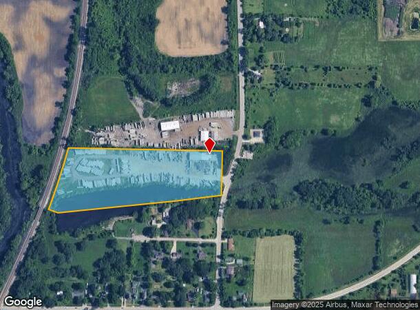  43410 N Kilbourne Rd, Russell, IL Parcel Map