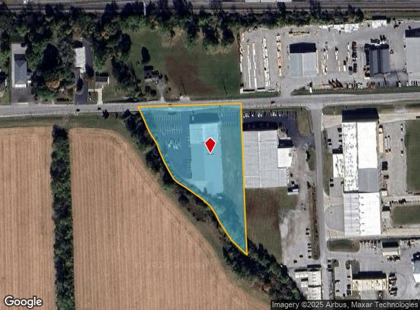  11034 Lincoln Hwy E, New Haven, IN Parcel Map