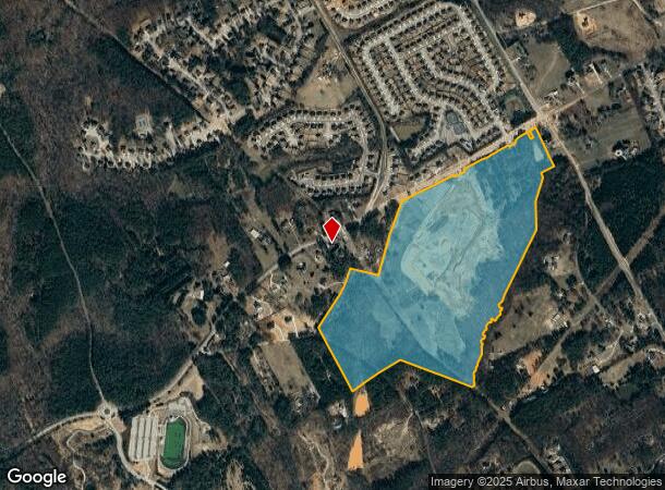  2945 Indian Shoals Rd, Dacula, GA Parcel Map