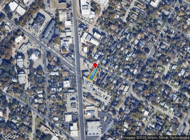 1417 W 51St St, Austin, TX Parcel Map