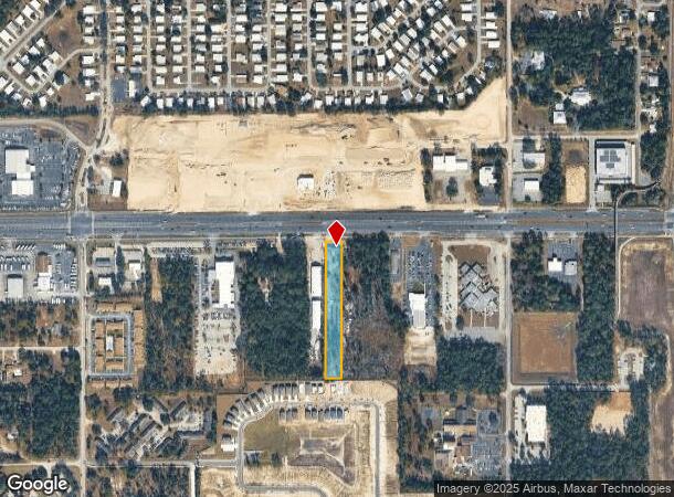 14442 Cortez Blvd, Brooksville, FL Parcel Map
