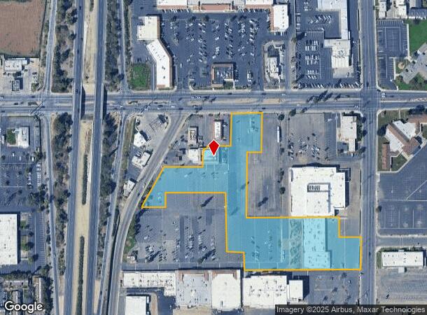  897 W Henderson Ave, Porterville, CA Parcel Map