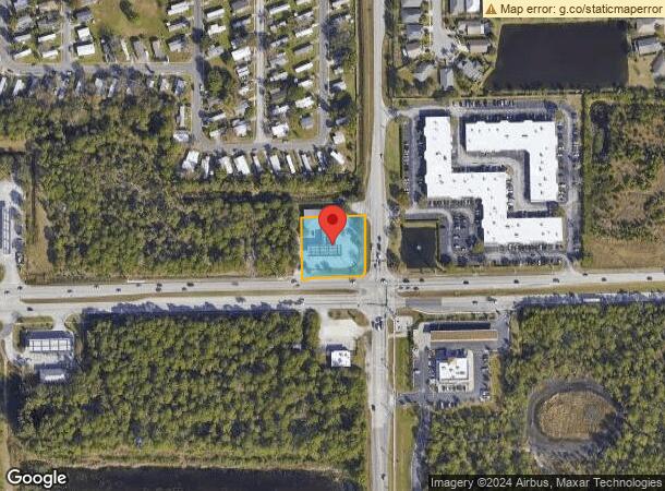  4520 W Eau Gallie Blvd, Melbourne, FL Parcel Map