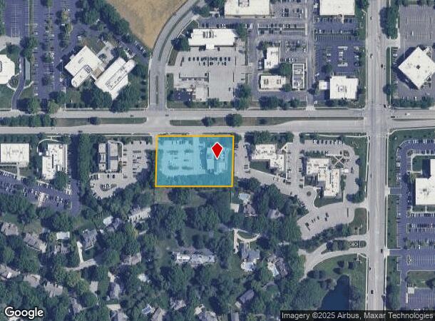  4801 College Blvd, Leawood, KS Parcel Map