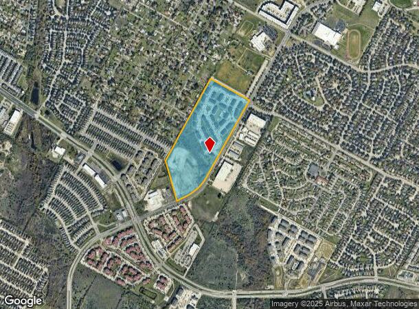  1010 S Heatherwilde Blvd, Pflugerville, TX Parcel Map