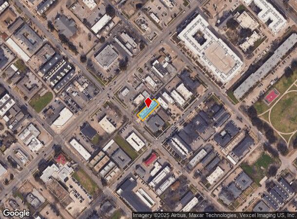  1612 Bennett Ave, Dallas, TX Parcel Map