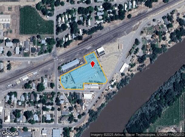  120 N River Rd, Palisade, CO Parcel Map