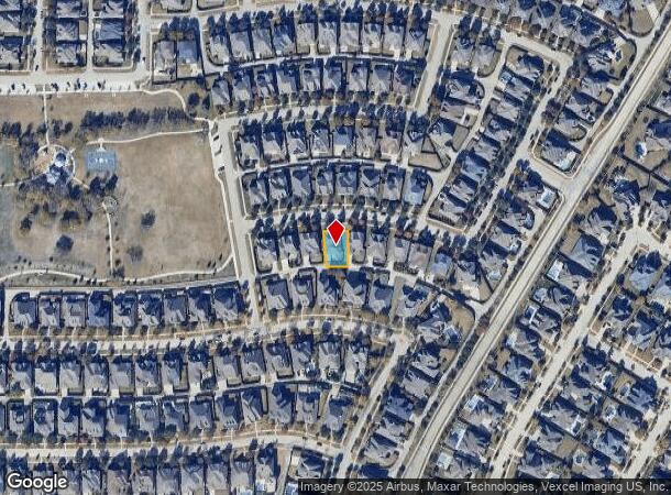 3259 Cedar Creek Trl, Frisco, TX Parcel Map