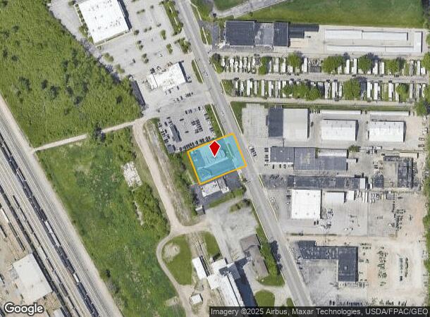  1289 Conant St, Maumee, OH Parcel Map