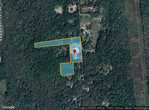 254 Hornbine Rd, Rehoboth, MA Parcel Map