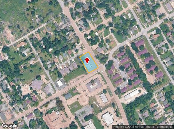  503 S Clay St, Ennis, TX Parcel Map