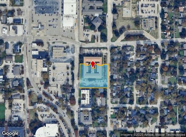  1608 L Ave, Plano, TX Parcel Map