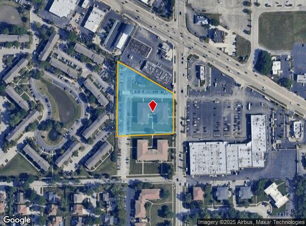  550 N Mill Rd, Addison, IL Parcel Map