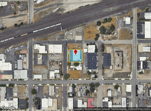  126 N Pittsburg St, Spokane, WA Parcel Map