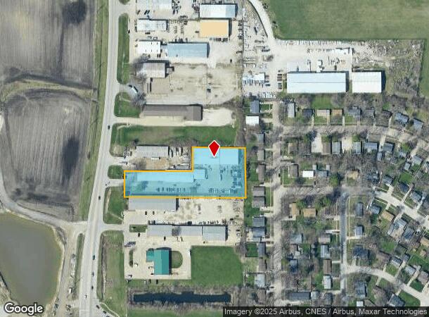2602 N Mattis Ave, Champaign, IL Parcel Map