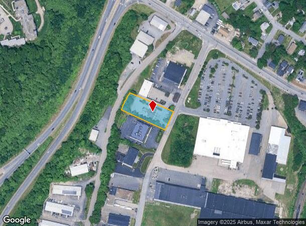 61 Pullman St, Worcester, MA Parcel Map