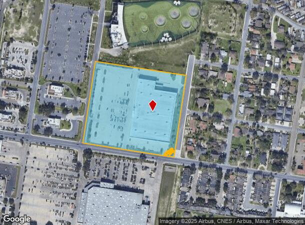  1600 W Kelly Ave, Pharr, TX Parcel Map