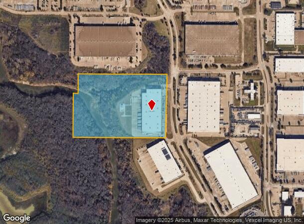  3324 W Trinity Blvd, Grand Prairie, TX Parcel Map