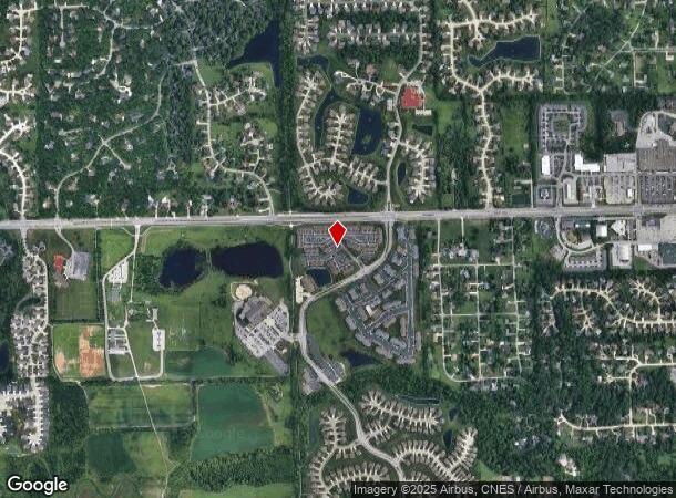  10355 Dawsons Creek Blvd, Fort Wayne, IN Parcel Map