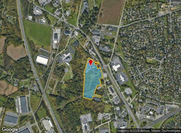  1390 Ridgeview Dr, Allentown, PA Parcel Map