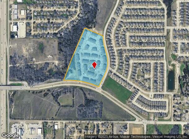  351 Hickory Creek Dr, Red Oak, TX Parcel Map
